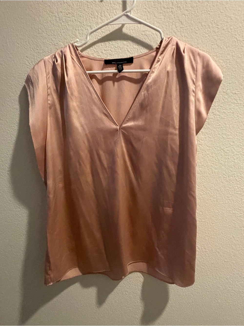 White House Black Market | Silky V-Neck Blouse | Medium